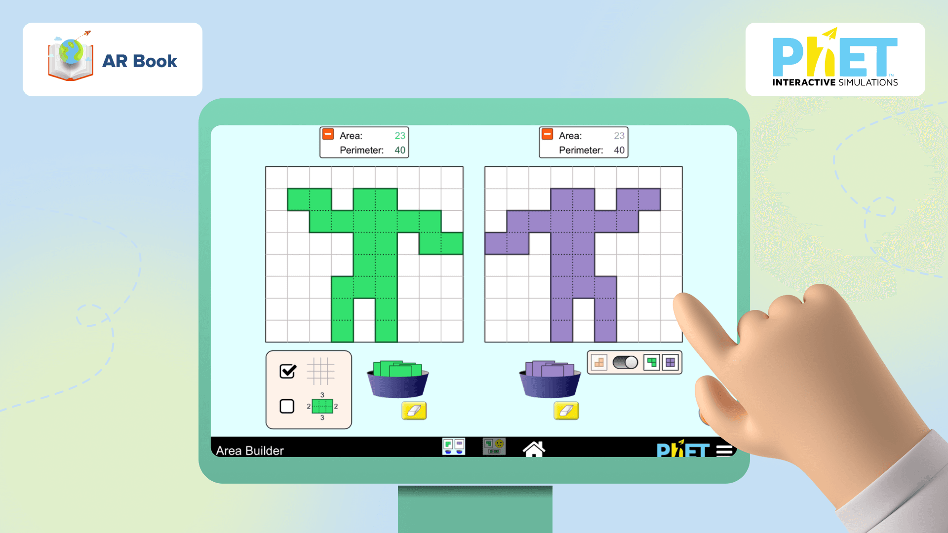 Area Builder | Math | Grade 10