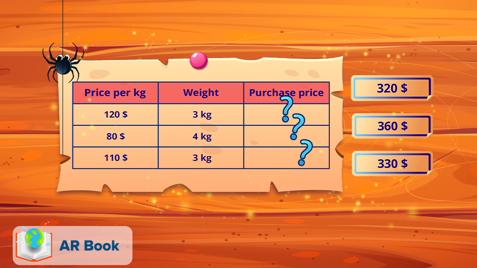 Interesting tasks: we determine prices and costs | Math | Grade 4